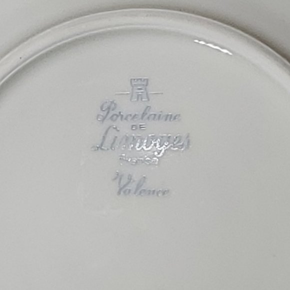 Valence by Porcelaine de Limoges France Bread Plate - 1960's - Picture 4 of 5